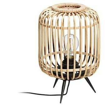 Kwantum Tafellamp Bia Zwart Naturel aanbieding