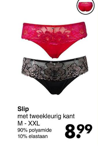 Wibra Slip aanbieding
