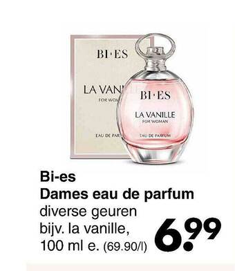 Wibra Bi Es Dames Eau De Parfum aanbieding