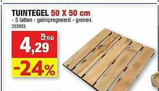 Hubo Tuintegel aanbieding
