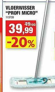 Vloerwisser Profi Micro