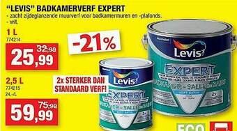 Hubo Levis Badkamerverf Expert aanbieding