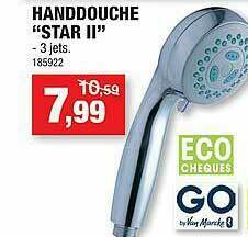 Hubo Handdouche Star II aanbieding