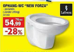 Hubo Ophang Wc New Forza aanbieding