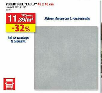 Hubo Vloertegel Lacca aanbieding