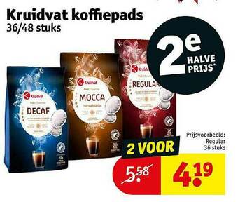 Kruidvat Kruidvat Koffiepads aanbieding