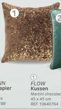 Brico Flow kussen martini chocolade aanbieding