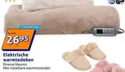 Action Elektrische warmtedeken aanbieding