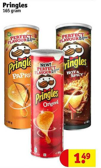Kruidvat Pringles aanbieding
