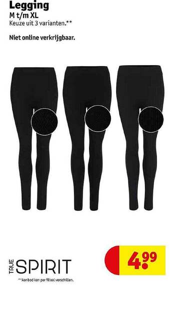 Kruidvat Legging aanbieding
