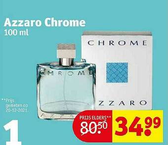 Kruidvat Azzaro Chrome aanbieding
