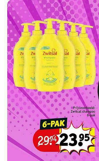 Kruidvat Zwitsal Shampoo aanbieding