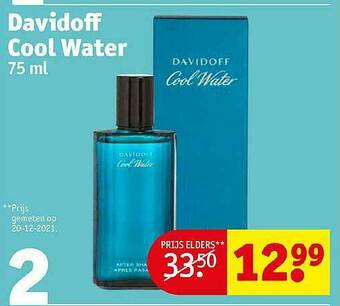 Kruidvat Davidoff Cool Water aanbieding