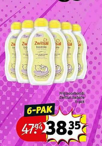 Kruidvat Zwitsal Badolie aanbieding