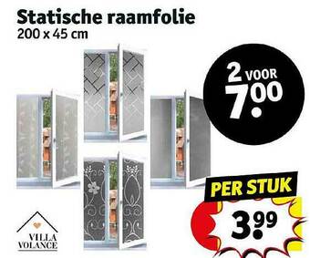 Kruidvat Statische Raamfolie aanbieding