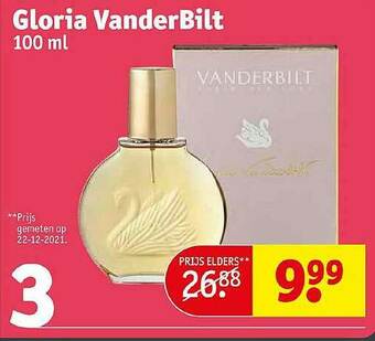 Kruidvat Gloria Vanderbilt aanbieding