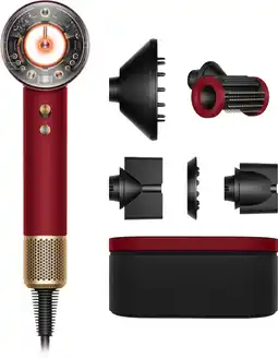 Coolblue Dyson Supersonic Nural Straight + Wavy Red Velvet aanbieding