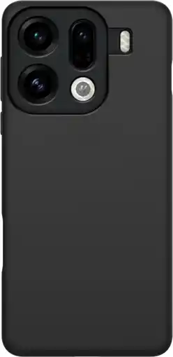 Coolblue Just in Case Soft Design Oppo Find X9 Pro Back Cover Zwart aanbieding