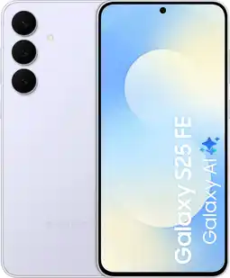 Coolblue Samsung Galaxy S25 FE 128 Go Bleu Clair 5G aanbieding