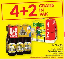 Intermarché La Chouffe Tripel d'Anvers aanbieding