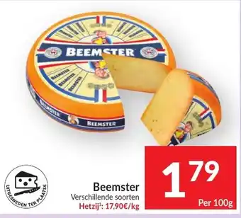 Beemster Verschillende soorten
