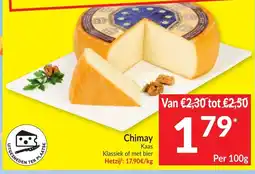 Intermarché Chimay Kaas aanbieding