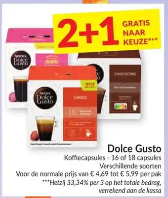 Intermarché Dolce Gusto koffiecapsules aanbieding