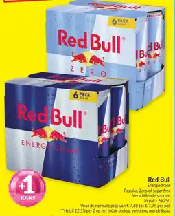 Intermarché Red Bull energiedrank aanbieding