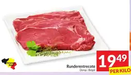 Intermarché Runderentrecote aanbieding