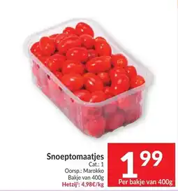 Intermarché Snoeptomaatjes aanbieding