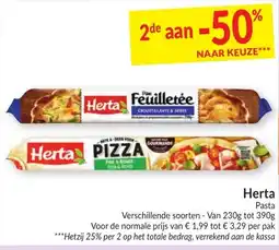 Intermarché Herta Pasta aanbieding