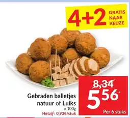 Intermarché Gebraden balletjes aanbieding