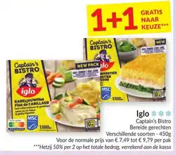 Intermarché Captain's Bistro gerechten aanbieding