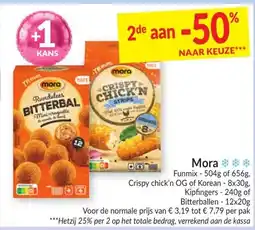 Intermarché Mora Bitterbal aanbieding