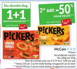 Intermarché McCain Pickers aanbieding