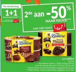 Intermarché La Laitière Mousse aanbieding