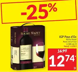 Intermarché Igp pays d'oc roche mazet aanbieding