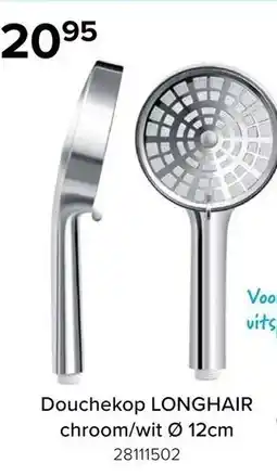 Euroshop Douchekop longhair aanbieding