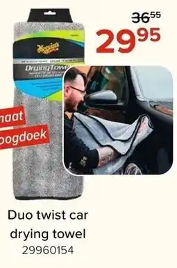 Euroshop Duo twist car drying towel aanbieding