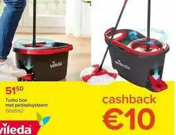 Euroshop Turbo box met pedaalsysteem aanbieding