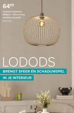 Euroshop Lodods-hanglamp aanbieding