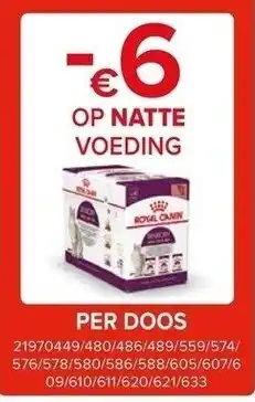 Euroshop Natte voeding aanbieding