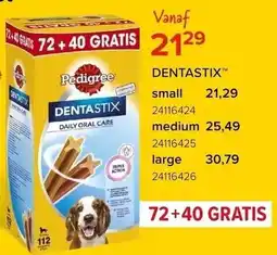 Euroshop Pedigree Dentastix daily oral care aanbieding