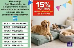 Euroshop hondenmanden van Euro Pet aanbieding