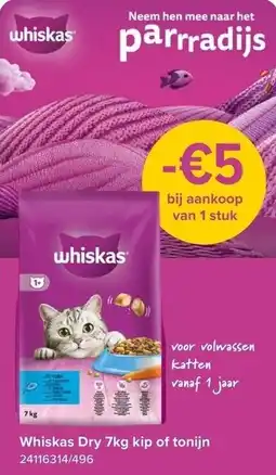 Euroshop Whiskas Dry aanbieding