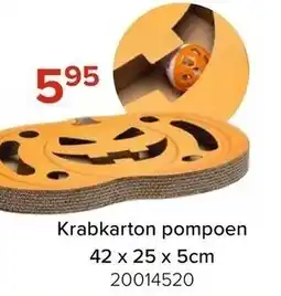 Euroshop Krabkarton pompoen aanbieding