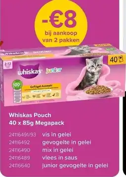 Euroshop Whiskas Pouch aanbieding