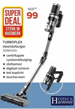 Euroshop Turboflex steelstofzuiger aanbieding