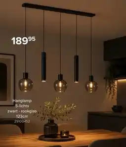 Euroshop Hanglamp 5-lichts aanbieding