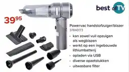 Euroshop Powervac handstofzuiger/blazer aanbieding